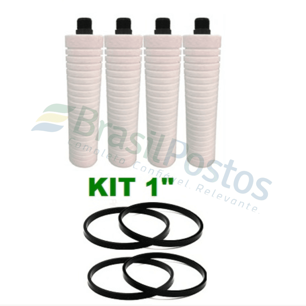 Kit Elemento Filtrante Polipropileno 1” | Brasil Postos