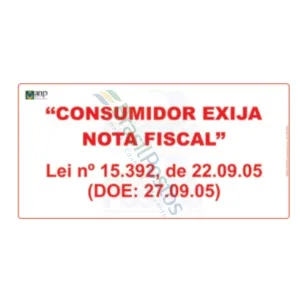Pista - Exigência de Nota Fiscal