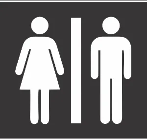 Sinaliza??o- Banheiro Feminino e Masculino