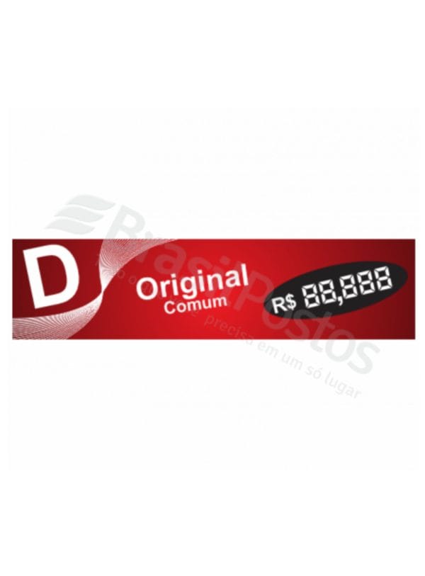 Lona de Teto Preço Diesel Comum
